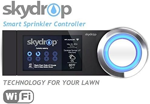 SkyDrop 8 Zone Wifi-Enabled Smart Sprinkler Controller - Expandable, Frustration Free Packaging