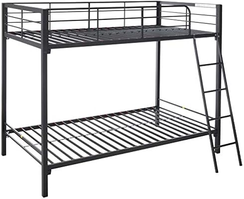 Zinus Patti Easy Assembly Quick Lock Twin Over Twin Metal Bunk Bed Quick To Assemble In Under An Hour Buy Online At Best Price In Uae Amazon Ae