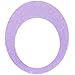Adhesive Oval Bath Treads - Purple