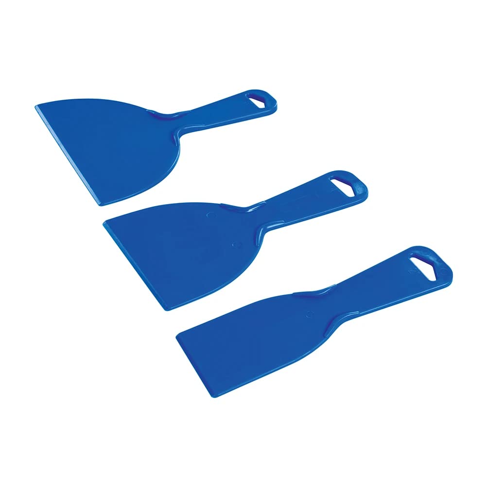 Silverline 770029 Plastic Scraper Set 3pce 50, 100 and 150 mm