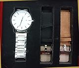 MVMT Leather Men's Military Sport Quartz Wrist Watch White High Copy