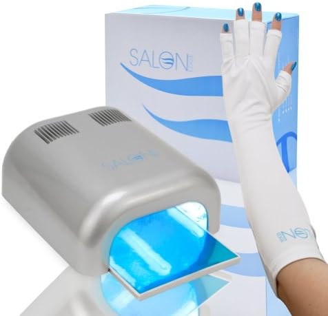 Salon Edge 36W UV Lamp with Salon Edge Protective UV Gloves