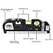 BRILLIFE Laser Leveler Spirit Level Line Lasers Ruler,Gradienter Horizontal Ruler Measure Line Laser 8ft Adjusted Standard & Metric Scale Measure Tape Ruler,[NEW Add 2pcs Tools As Surprise Gift]