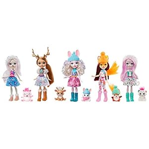 mattel surtido muñecas basicas secundarias enchantimals