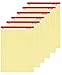 Mead Legal Pad, 8-1/2 x 11-3/4 Inches, Perforated, Canary, Legal, 50 Sheets per Pad, 6 Pack