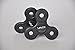Vasi Fidget Spinner Toy, 3 Min Spin, Stainless Steel Bearings, For Stress, Anxiety, Boredom Relief, Autism, ADHD (Matte Black Color)