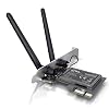 CSL – Carte réseau pci Express 2,4 Ghz – Carte réseau WiFi – Double Antennes de Hautes Performances 2T2R – IEEE 802.11a…