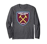 Mens West Ham United Color Crest T-shirt Charcoal