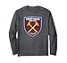 Mens West Ham United Color Crest T-shirt Charcoal