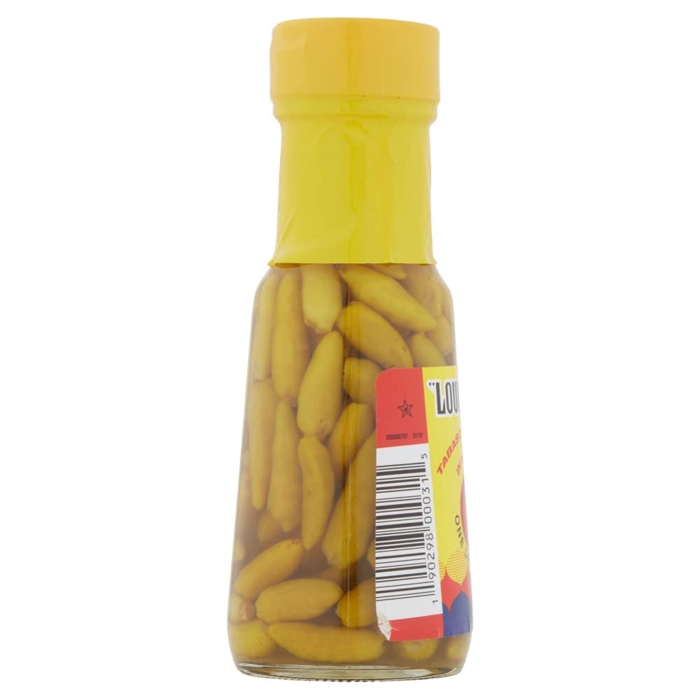 Louisiana Tabasco Peppers In Vinegar, 6 FL OZ Glass Bottle (Pack Of 3
