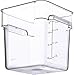 CFS 10723AF07 StorPlus Square Container Only, Polycarbonate, 8 quart, Purple