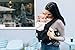 Ergobaby Ergonomic Multi-Position Original Baby Carrier (7-45 Pounds), Black/White