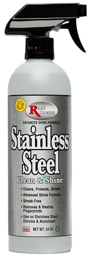 Rock Doctor Stainless Steel Cleaner and Polish, Streak-Free Cleaning Solution f…