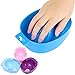 Hacloser Soak Bowl for Nails, Soak off Gel Remover Bowl Manicure Nail Art Gel Remover Tool, Hand Spa Bath Tray, Color Random