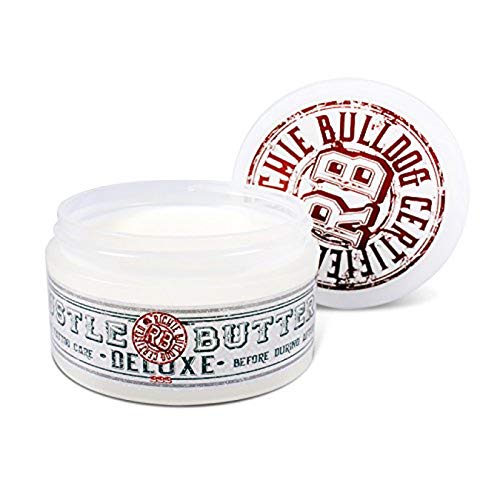 Hustle Butter Deluxe - Tattoo Butter for Before, During, and After the Tattoo Process - Lubricates and Moisturizes - 100% Vegan Replacement for Petroleum-Based Products - 1 oz (Best Tattoo Aftercare Advice)