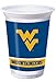 Creative Converting West Virginia Mountaineers Printed 20 Oz. Plastic Cups (8 Count)