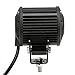 SHANREN DSquare 18w 1260lm 6 Cree XBD Flood Led Work Light Bar Off-road SUV Boat 4x4 Jeep Lamp 4wd(Park of 2)