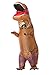 Perfect Jurassic park dinosaur giant t-rex dinosaur inflatable costumes for Adults