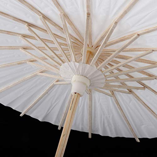 2Pcs Chinesisches Handgemachtes Mini Regenschirmpapier Sonnenschirm Handbemalt – Bild 6