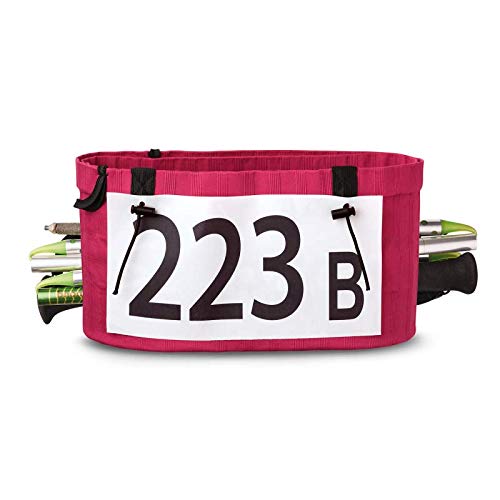 Sammie Evo Unisex Adult Running/Trailing/Competition Belt, Fuchsia, FR (Manufacturer's Size: XL/XXL)