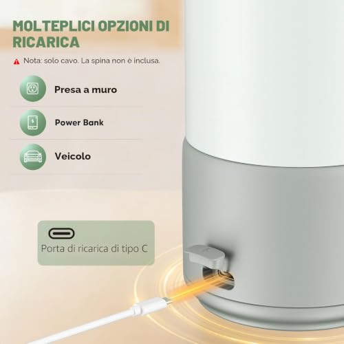Portable Baby Bottle Warmer, Portable Wireless Baby Bottle Warmer with Self-cleaning Function, Portable Baby Milk Warmer 16000mAh, Fast Heating, 500ml Capacity, 3 Modes, for Travel