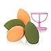 HIEIE Makeup Sponge with Dry Holder Beauty Sponge Blender Flawless Foundation for Liquid Cream and Powder (4Pcs) primary