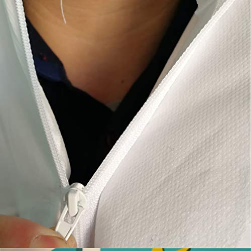 BESPORTBLE-2Pcs-Medical-Gown-Isolation-Gown-Hospital-Gown-Disposable-Medical-Gowns-Medical-Robe-Exam-Gowns-for-Doctors-Nurse-Hospital-Home-use-Size-L