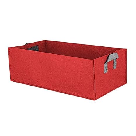 Constr Gardening Growing Bag Vegetable Plant Grow Bag Potato Planter Planting Nursery Pot Pouch Container Outdoor Planter Pot Garden Tool Rose Red L Amazon In Garden Outdoors