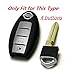 KAWIHEN Silicone Keyless Entry Smart Remote Key Fob Cover Compatible with for 350Z 370Z Altima Armada GT-R Leaf Pathfinder Rogue Sentra Maxima Murano Versa CWTWB1U840 285E3-3SG0D