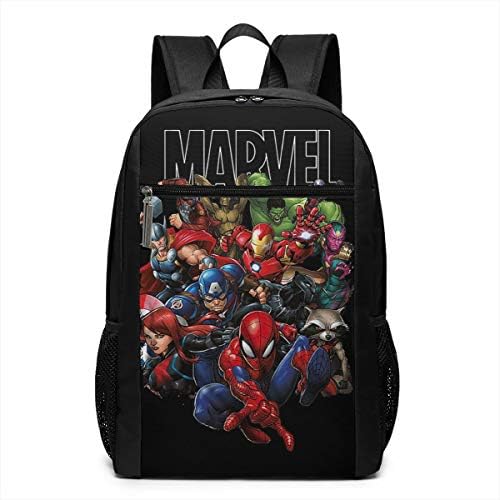 M-ar-vel Av-en-gers Gua-rdians Backpack, Casual Backpacks School Computer Backpack For Men Women