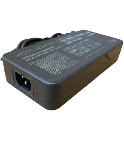 アボジー Amazon.com: AC Power Adapter Compatible with ASUS ROG Swift