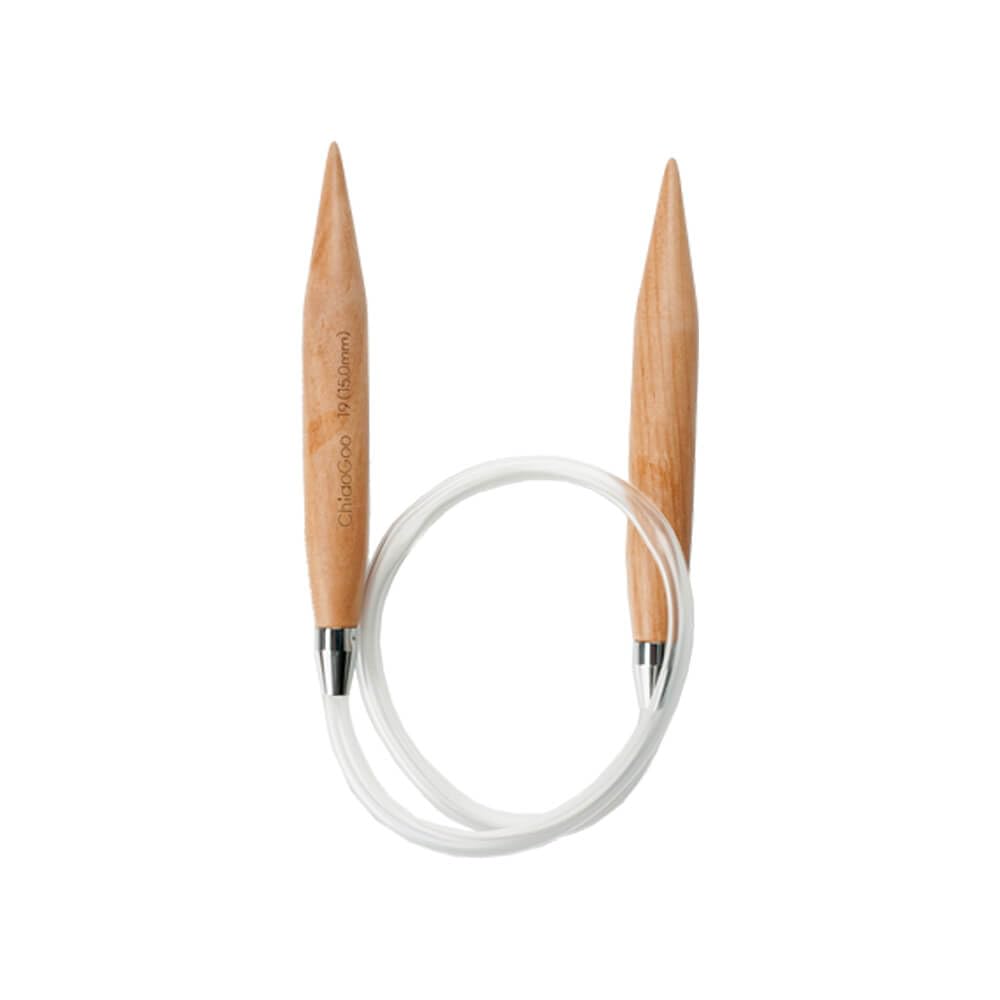 ChiaoGoo Circular Needle Wood 60cm 25.00mm Patina - 1pc
