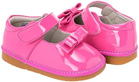 Squeaky Shoes, Girls, with removable squeaker, Wide Head (for Baby/ Toddler)