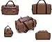 Bag Leather Duffle Canvas Travel Luggage Carry on and Storage Bags