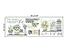 Youyouyu Green Plant Wall Decal Bonsai Flower Butterfly Cactus Wall Stickers DIY Mural Art Decoration for Living Room Bedroom Kitchen Nursery Home Decor (Potted Plant)