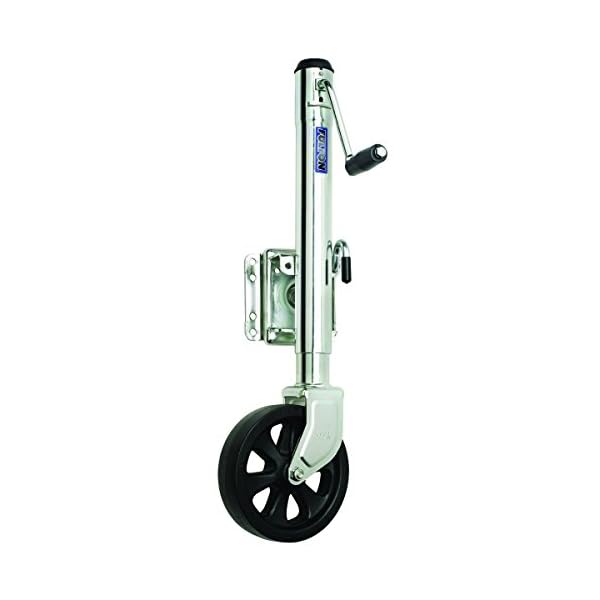 Fulton-XP15-0101-Steel-Swing-Away-Bolt-On-Jack-with-10-Travel-and-8-Poly-Wheel-1500-lb-Weight-Capacity