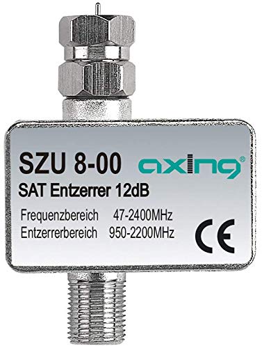 Axing 2400 MHz Broadband Equalizer for Satellite and Aerial Systems - Silver
