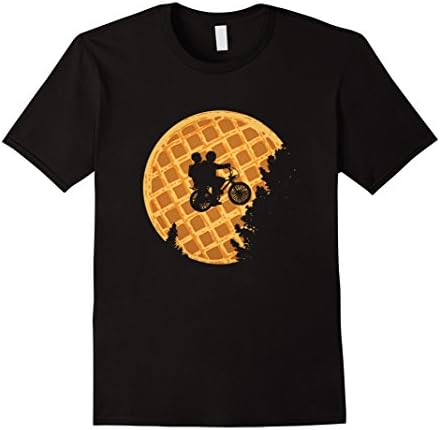 Mens Kids Bike Moon Friends Don't lie Season One Two TV T-Shirt Large Black