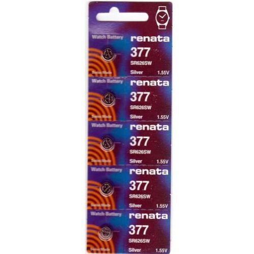 #377 Renata Watch Batteries 20Pcs