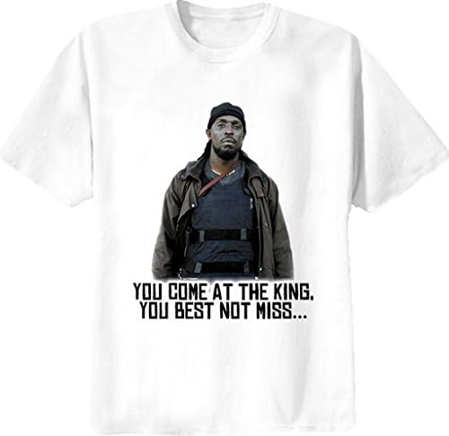 BrooklynSteez Men's The Wire Omar Little Come At The King T Shirt