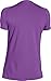 Under Armour Women's HeatGear Armour Short Sleeve, Mega Magenta/Metallic Silver, Small