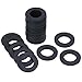 Hotop 20 Pack Shower Hose Washers Rubber Washers Seals for 1/2 Inch Shower Head and Hose