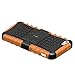 Armor Heavy Duty Rugged Dual Layer Hybrid Shockproof Case Protective Cover 5 5S (Orange)