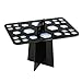Beautyer 26 Hole Makeup Brush Tree Holder Organizer Cosmetic Brush Dryer Acrylic Collapsible Air Drying Rack Tower