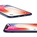 VANMASS iPhone X Case Matte Finish Flexible Soft Gel TPU Sleek Cover Shell Thin Slim Fit Apple Original Natural Touch Apple iPhone X - Dark Blue