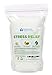 Stress Relief Bath Salt 32 Ounces (2 Lbs) USP Grade Epsom Salt with Natural Spearmint and Eucalyptus Essential Oils Plus Vitamin C in BPA Free Pouch with Easy Press Lock Seal Made in USA