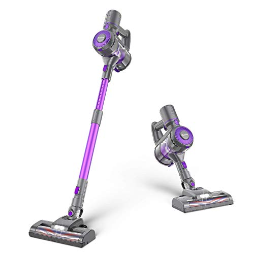 GeeMo E4 Cordless Vacuum Cleaner, 20 Kpa Powerful Suction 4 in 1 Stick