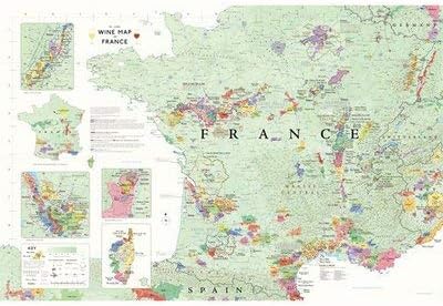 東和インターナショナル ポスター ワインマップ フランス Msh Onlinemarketing Hu