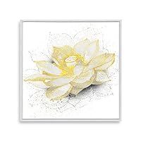 Framed Canvas Wall Art Sketch Canvas Prints Home Artwork Decoration for Living Room,Bedroom - 16x16 inches