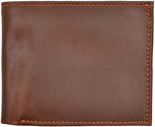 3D Cognac Basic Bifold Wallet